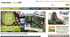 Desktop Screenshot of forestryjournal.co.uk